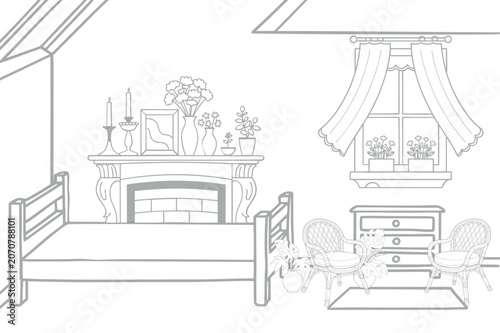 Charming Cottagecore Bedroom Furniture Arrangement Design