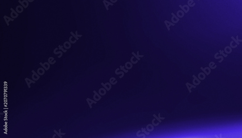 Deep blue abstract background featuring a subtle grainy texture and a bright light flare emanating from the bottom corner to create a minimalist atmosphere for modern digital design project presentati