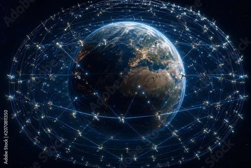 Global Satellite Communication Mega constellation