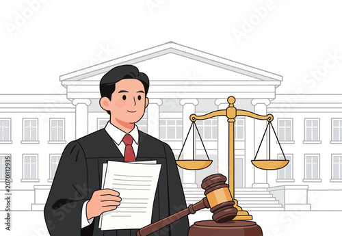 judge with gavel