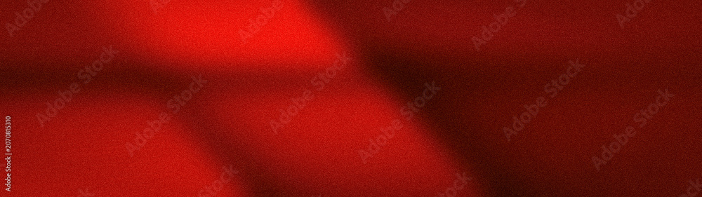 Fototapeta premium Elegant wide premium vibrant grainy blur background in red burgundy and black