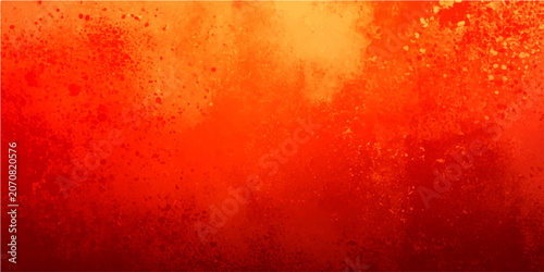 Canvas-taulu Abstract fiery orange texture with bubbly effervescence.