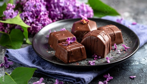 Chocolate and Lilacs.