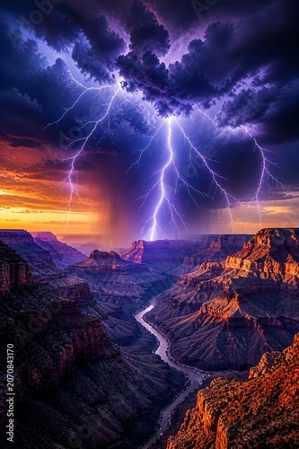 storm over the mountains 