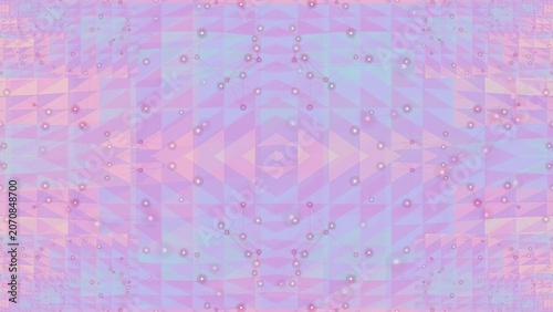 Pink and purple pastel abstract background with small bubbles