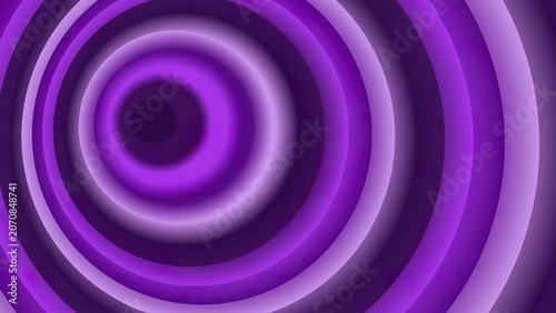 Purple abstract spiral pattern with concentric circles