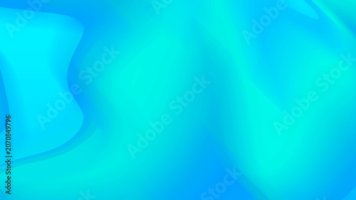 Photos Flowing blue and cyan liquid abstract background