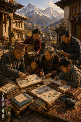 Family Future Memories – Nepali Family Creating a Mountain Memory Library
