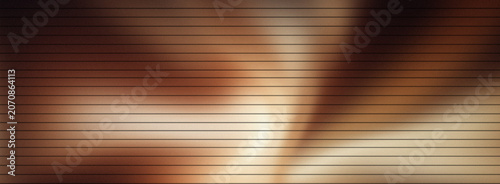 Abstract Warm Bronze Tech Scanline Grid Fluid Wave Digital Screen Background