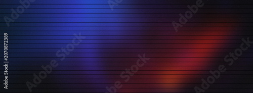 Abstract Dark Cyber Blue and Red Light Streak Scanline Tech Grid Background