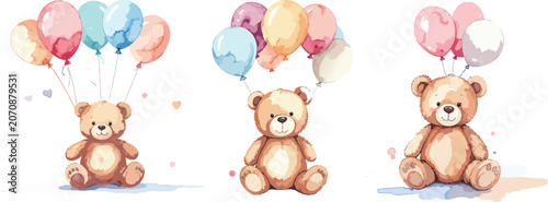 watercolor bears with ballons colored.eps