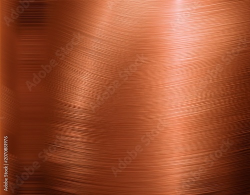 dull metal texture of brushed copper for background