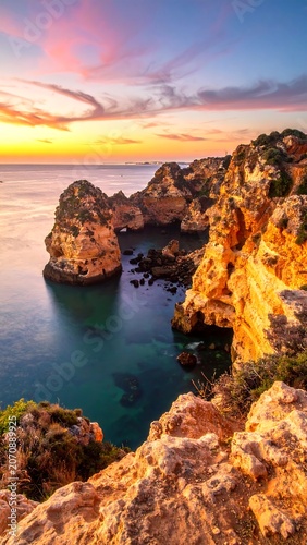 Algarve Cliffs Sunset.