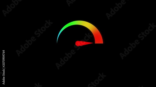 speedometer animation video