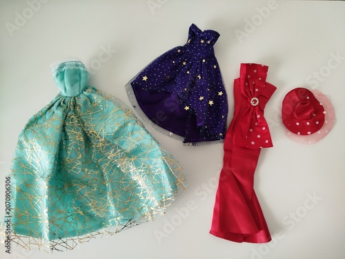  Vestidos de fiesta para muñecas 