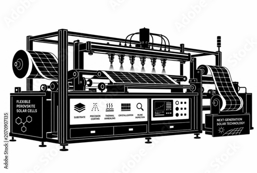 Industrial machinery, manufacturing equipment, factory machine, industrial automation