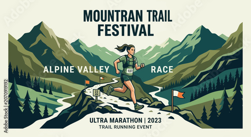 Mountain Trail Festival Alpine Valley Ultra Marathon Race Event