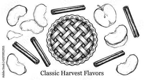 Photos Exploring the timeless charm of classic harvest flavors with a beautifully engra