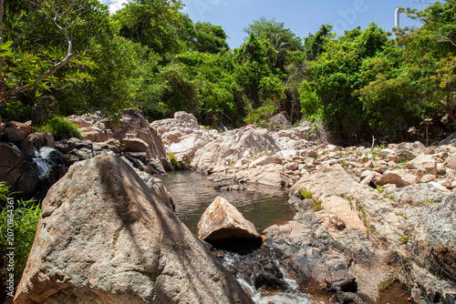 Suoi Tien Waterfall, Province of Ninh Thuan, Khan Hoa Vietnam,VietNam,Asia
