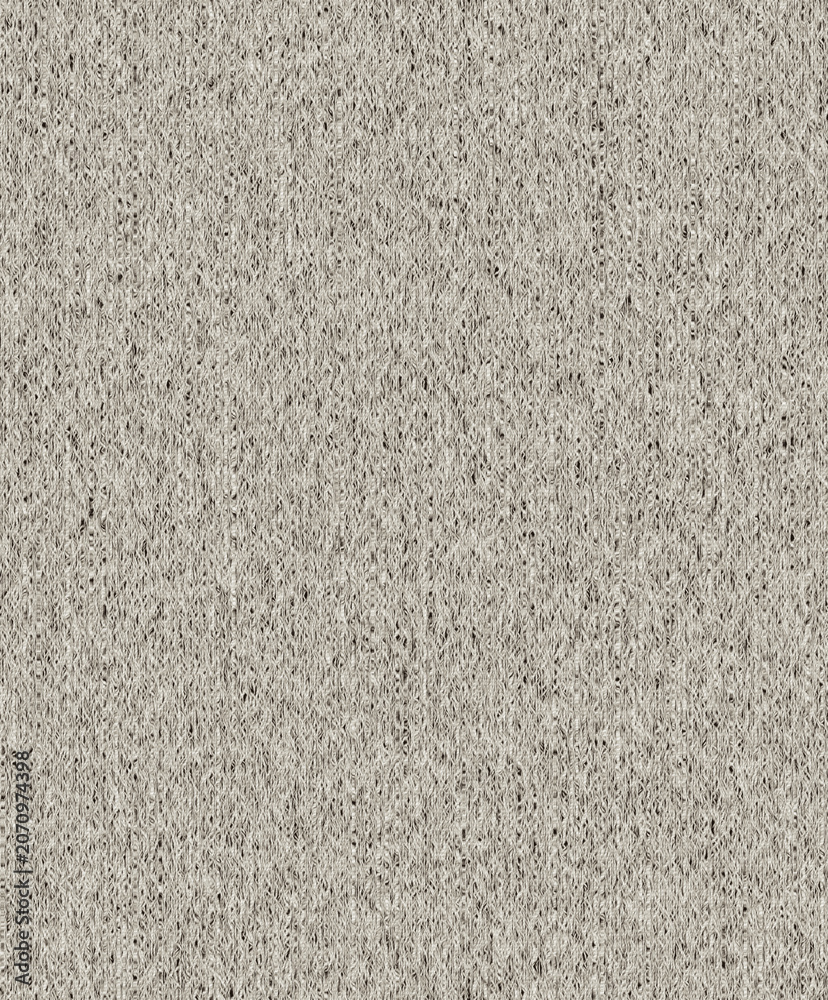 Fototapeta premium Seamless sophisticated sand beige fabric texture with elegant vertical crinkle patterns and refined organic tactile textile details for background