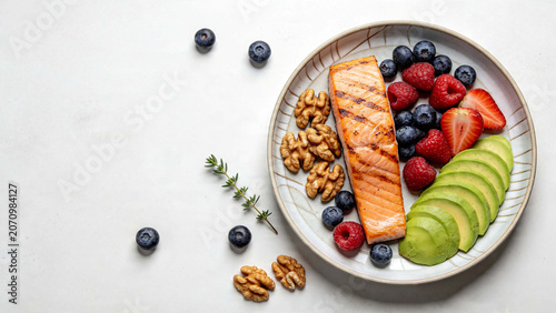 grilled salmon