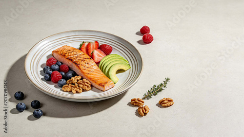 grilled salmon