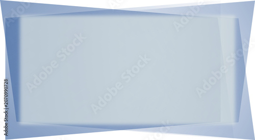Abstract Dark Blue Geometric Presentation Slide Background with Copy Space Frame