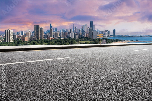 road city building landscape cityscape highway travel