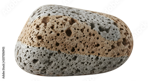 Pumice stone isolated on transparent background
