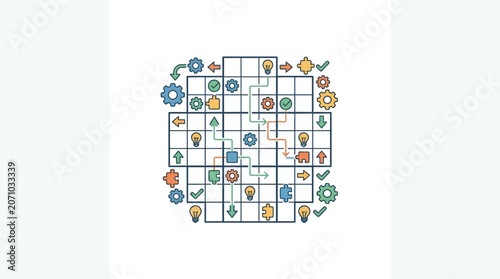 Business Strategy and Logical Problem Solving Concept