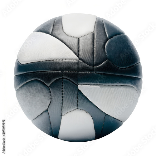 Modern Football isolated on white background