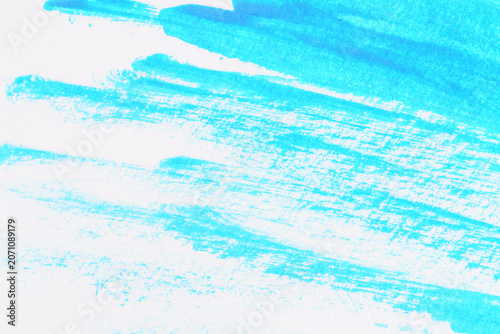 Blue watercolor streak backdrop for healthcare branding template