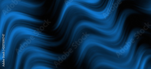 Blue and black wave pattern with soft noise