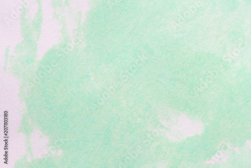 Abstract mint paint wash background for eco friendly branding