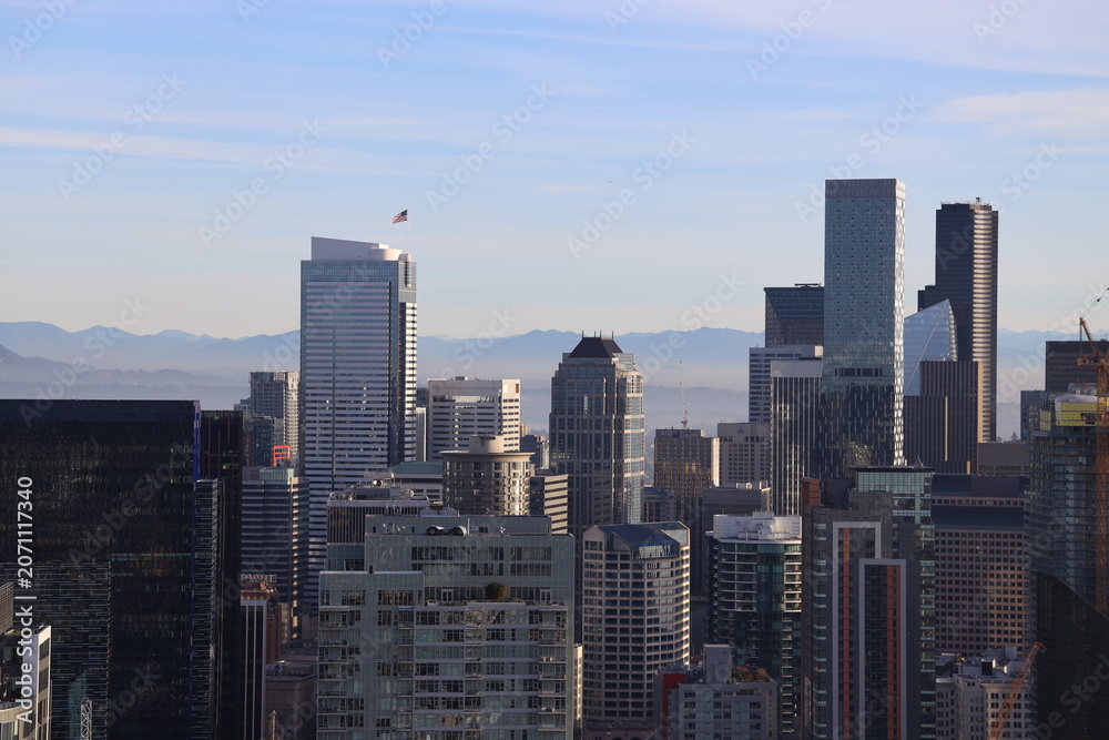 Obraz premium Seattle City