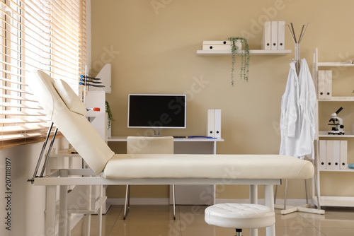 Light interior of doctors o...