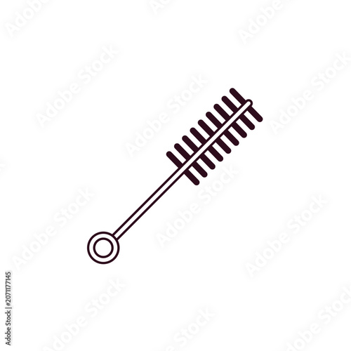 Brush icon outline