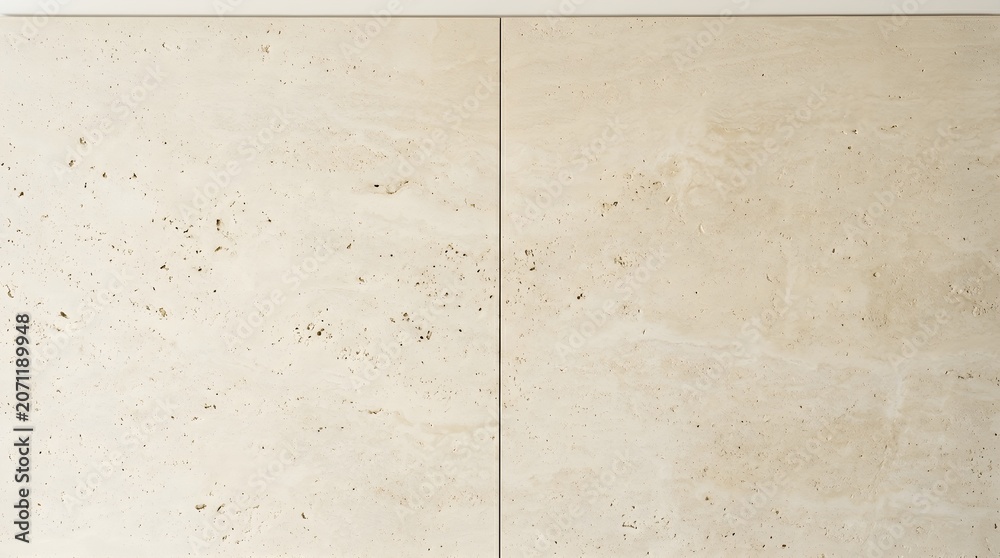 Fototapeta premium Light Beige Travertine Stone Texture Comparison