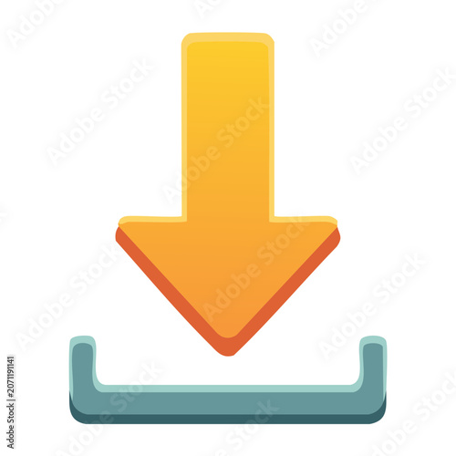 download arrow