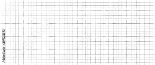 Black grunge Blueprint background with grid marks overlay isolated. Grid for motion graphic, VFX video effects. Printable backdrop sheet. Dots, lines, cross on paper sheet. Vector illustration