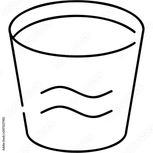 Принти на полотні Line Art Approximation Icon