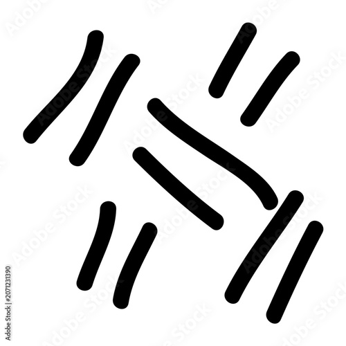 Woven bamboo symbol icon