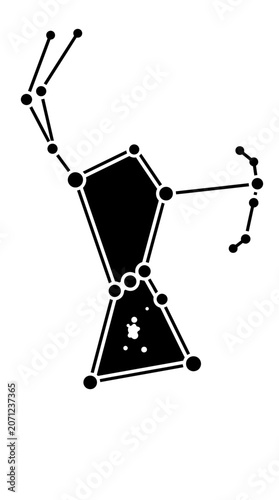 Foto Orion Constellation Silhouette Icon
