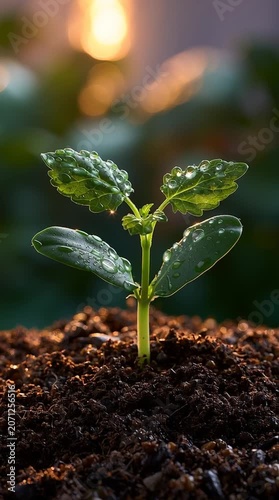 Bright green mint leaves covered with fresh dew capture natural freshness, herbal aroma, healthy ingredients and vibrant botanical beauty.