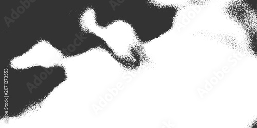 Abstract texture pattern with soft edges in grayscale tones, creating a moody and evocative visual.