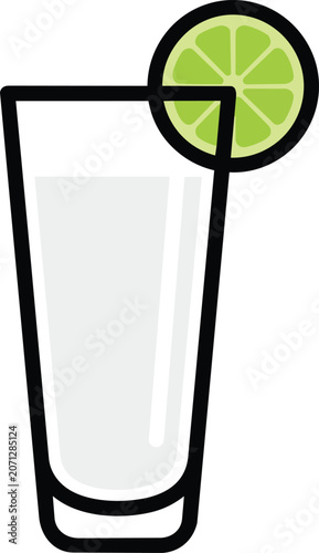 Street with empty billboard sign frame on metal pole, glass of water and recycle bin with paper