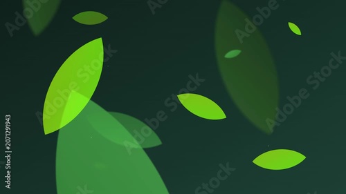 Abstract Modern Eco Green Nature Gradient Motion