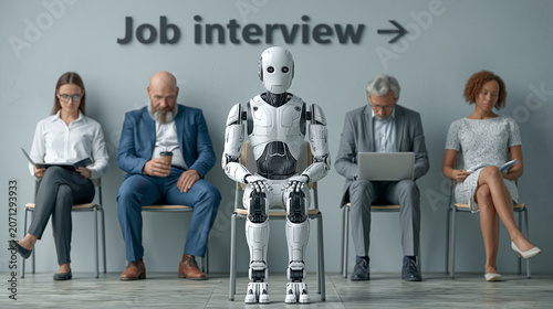 Robot Job Applicant: A huma...