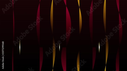 Abstract Fire Flame Heat Wave Vector Animation