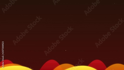 abstract fire flame vector vibrant gradient motion background